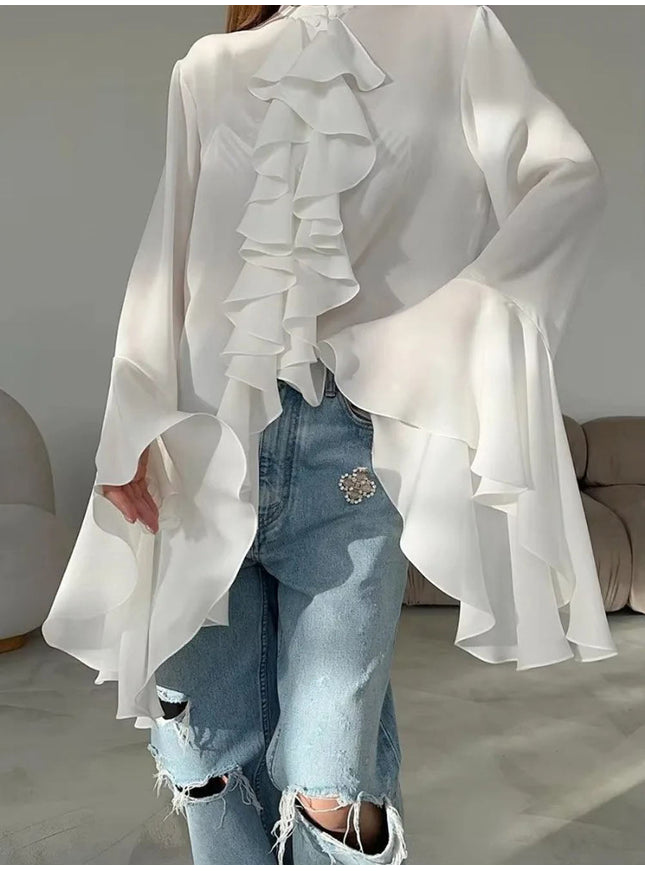Angelin Sleeve Top & Pant Set - Fashion Pov
