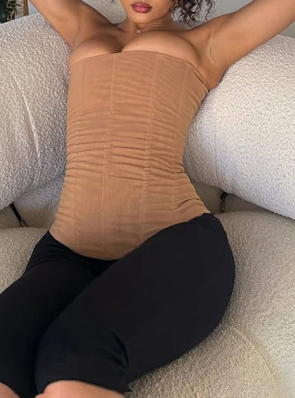 Annie Sleeveless Mesh Top - Fashion Pov