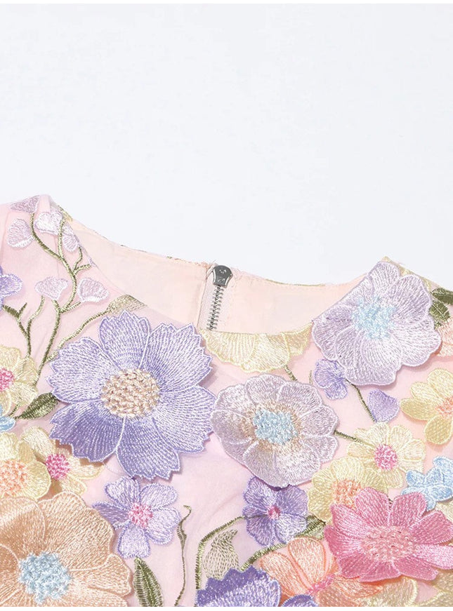 Annika Applique Top & Skirt Set - Fashion Pov