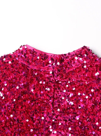 Anoop Sequin Top & Skirt Set - Fashion Pov