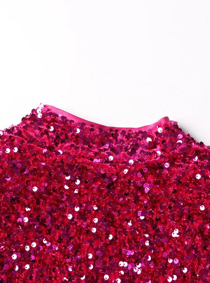 Anoop Sequin Top & Skirt Set - Fashion Pov