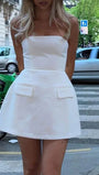 Ariana Off Shoulder Mini Dress - Fashion Pov