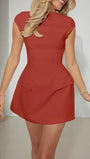 Ariana Off Shoulder Mini Dress - Fashion Pov