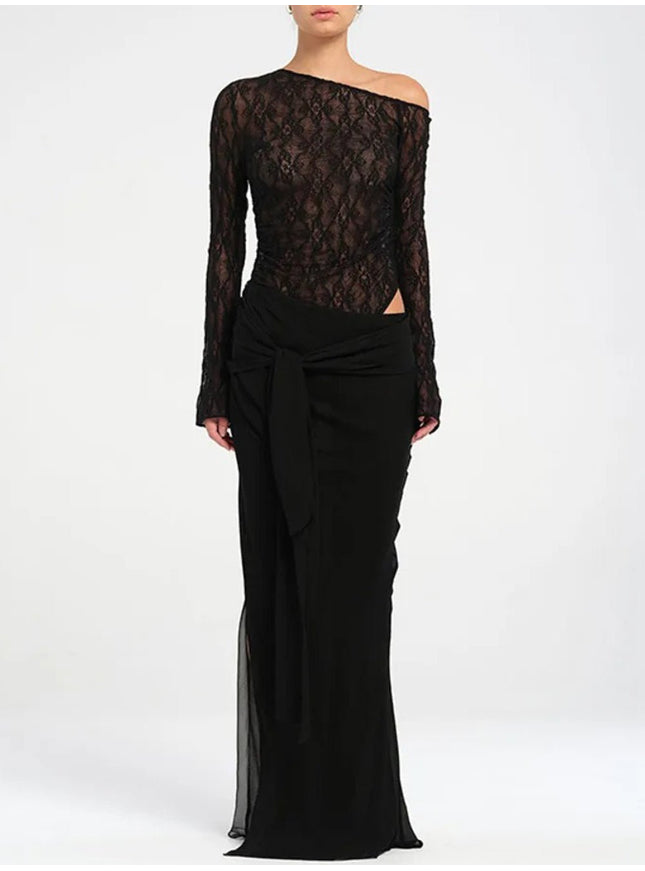 Ariel Backless Maxi Dress - Fashion Pov
