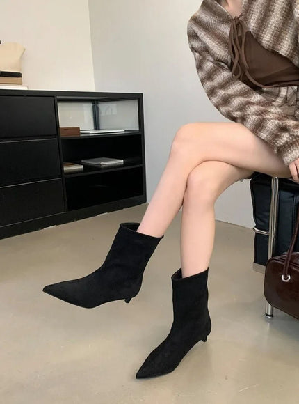 Ariella Toe Ankle Boot - Fashion Pov