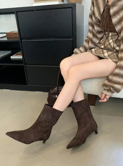 Ariella Toe Ankle Boot - Fashion Pov