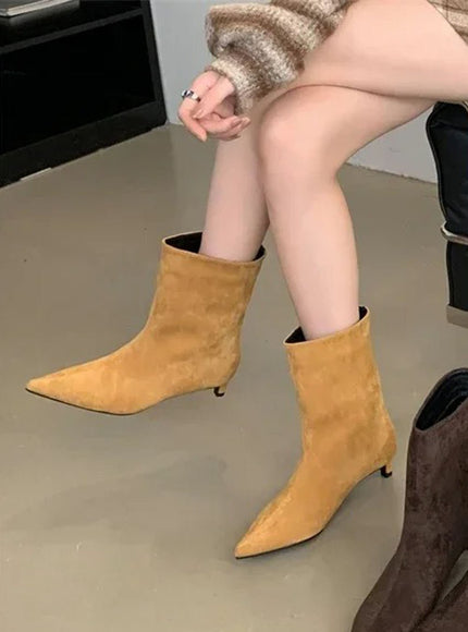 Ariella Toe Ankle Boot - Fashion Pov