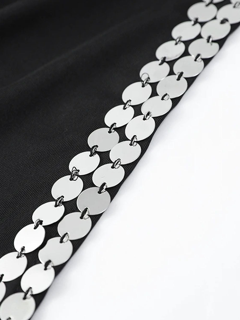 Arya Sequin Shoulder Maxi Dress - Fashion Pov