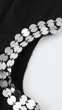 Arya Sequin Shoulder Maxi Dress - Fashion Pov