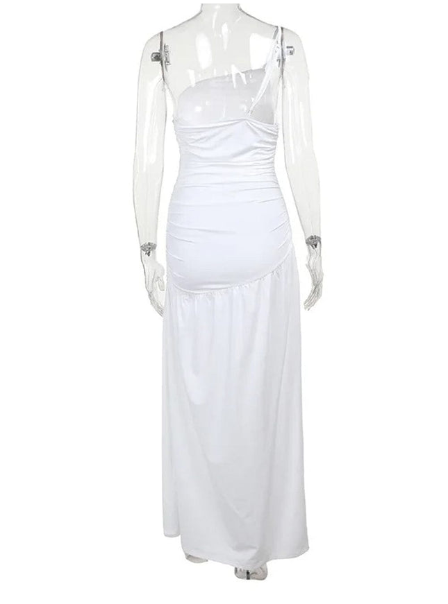 Ashleigh Off Shoulder Sleeveless Maxi Dress - Fashion Pov