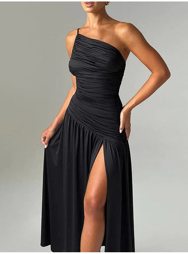 Ashleigh Off Shoulder Sleeveless Maxi Dress - Fashion Pov