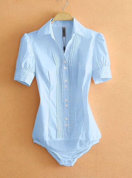 Ashley Bodysuit Shirt - Fashion Pov