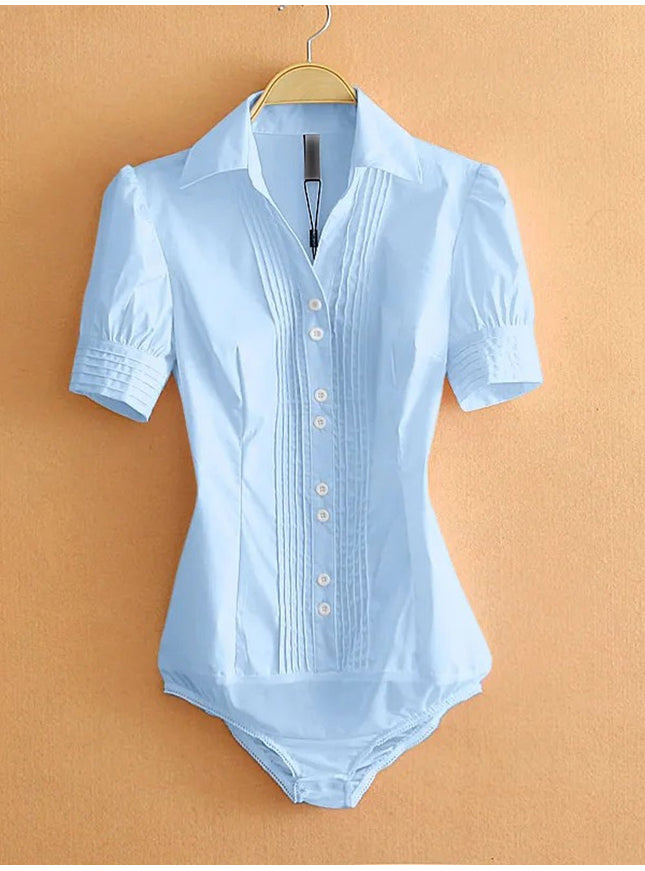 Ashley Bodysuit Shirt - Fashion Pov