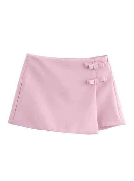 Ashley Split Mini Skirt - Fashion Pov