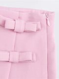 Ashley Split Mini Skirt - Fashion Pov