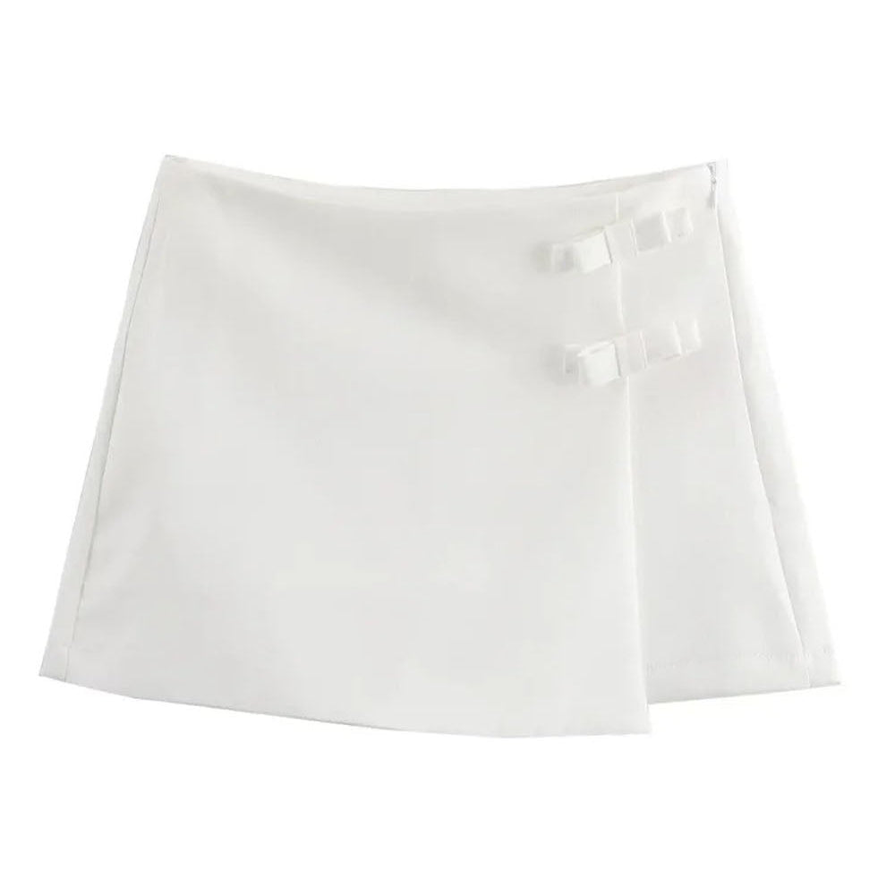 Ashley Split Mini Skirt - Fashion Pov