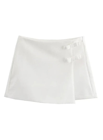 Ashley Split Mini Skirt - Fashion Pov