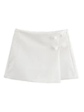 Ashley Split Mini Skirt - Fashion Pov