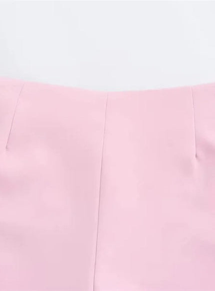 Ashley Split Mini Skirt - Fashion Pov