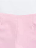 Ashley Split Mini Skirt - Fashion Pov