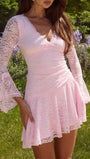 Aspen Lace Mini Dress - Fashion Pov