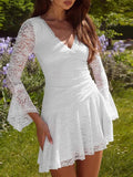 Aspen Lace Mini Dress - Fashion Pov