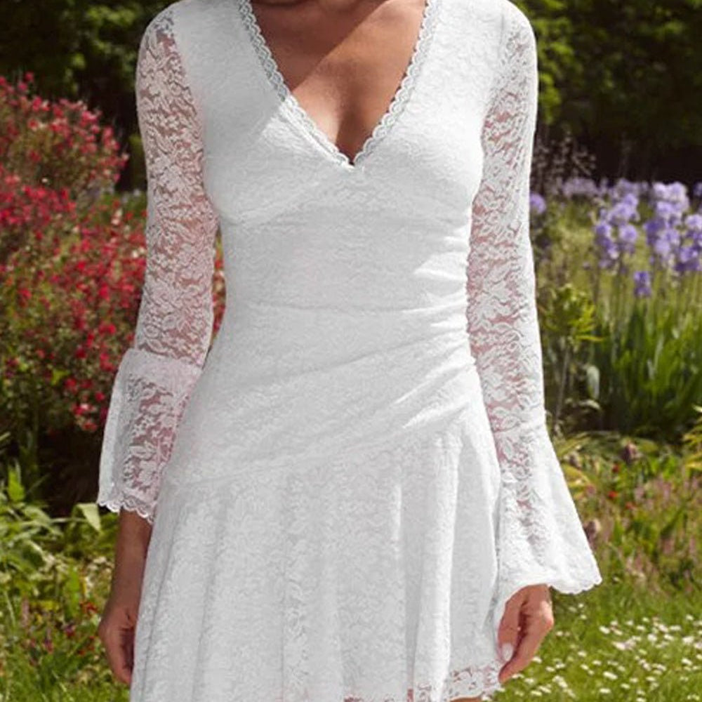 Aspen Lace Mini Dress - Fashion Pov