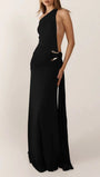 Athena One Shoulder Backless Maxi Dress - Fashion Pov