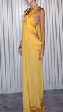 Aurelia Draped Halter Maxi Dress - Fashion Pov
