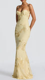 Aurelia Floral Print Maxi Dress - Fashion Pov