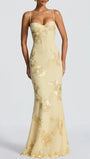 Aurelia Floral Print Maxi Dress - Fashion Pov