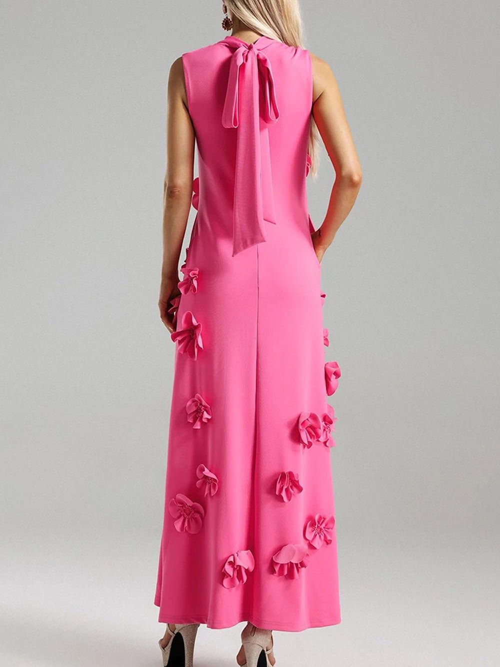 Ava Sleeveless Midi Dress - Fashion Pov