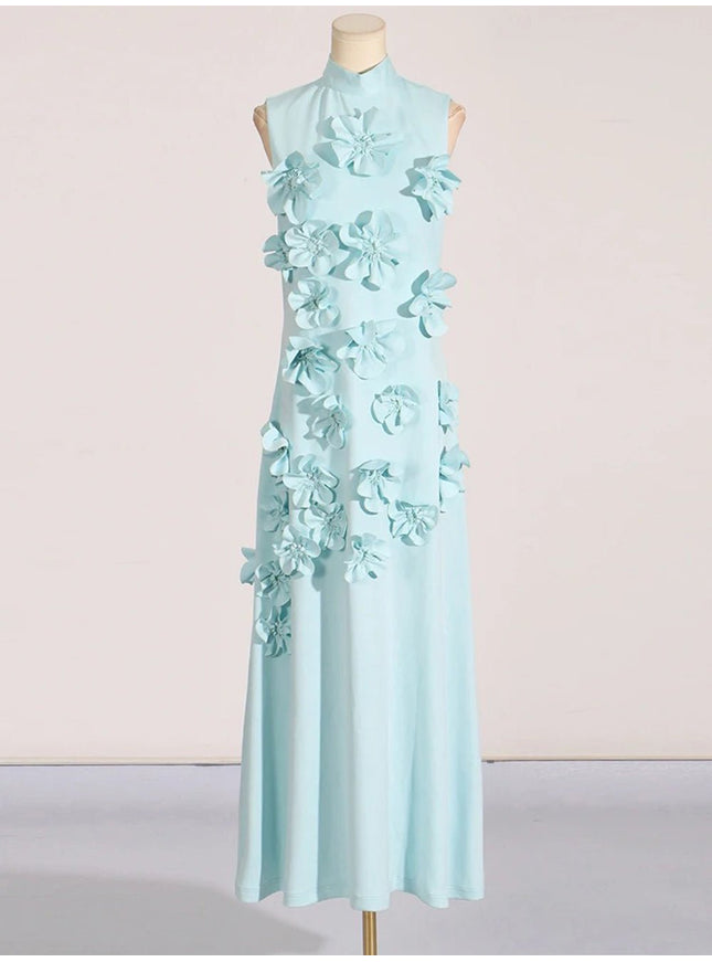 Ava Sleeveless Midi Dress - Fashion Pov