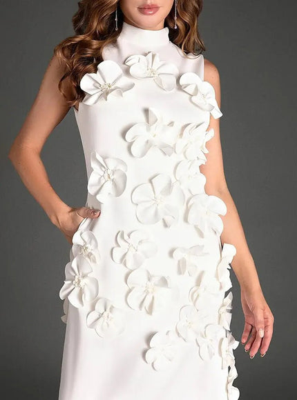 Ava Sleeveless Midi Dress - Fashion Pov