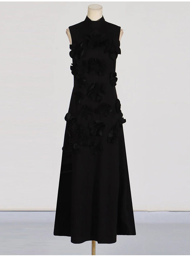 Ava Sleeveless Midi Dress - Fashion Pov