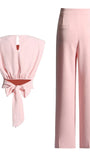 Avril Sleeveless Wide Leg Pant Chic Set - Fashion Pov