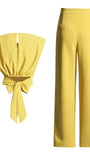 Avril Sleeveless Wide Leg Pant Chic Set - Fashion Pov