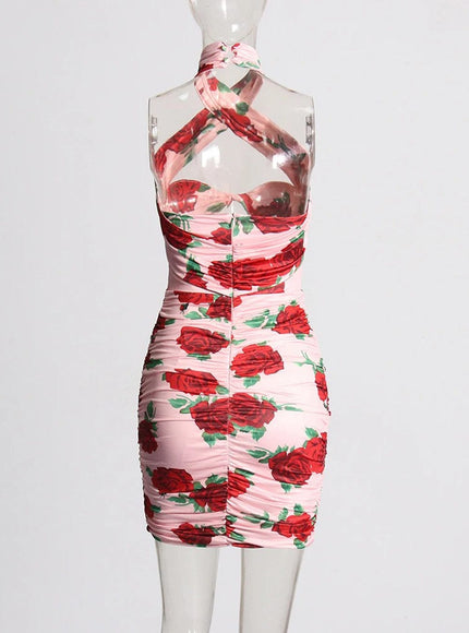 Baillie Hollow Out Mini Dress - Fashion Pov