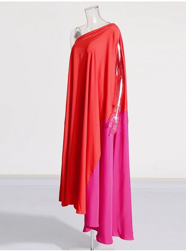 Barbie Sleeveless Casual Irregular Maxi Dress - Fashion Pov