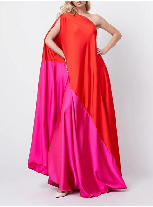 Barbie Sleeveless Casual Irregular Maxi Dress - Fashion Pov