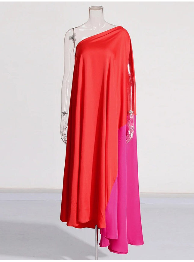 Barbie Sleeveless Casual Irregular Maxi Dress - Fashion Pov