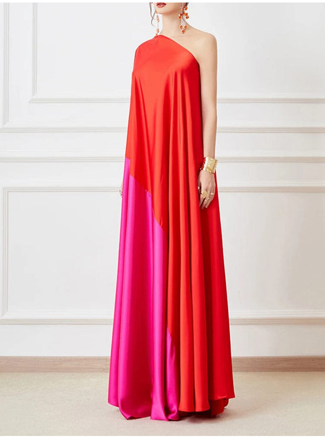 Barbie Sleeveless Casual Irregular Maxi Dress - Fashion Pov