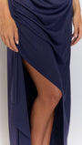 Beatrix Strapless Backless Split Maxi Dress - Fashion Pov