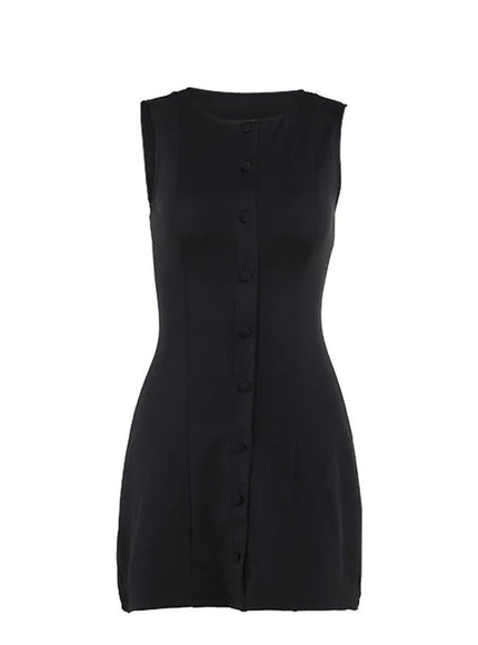 Bethany Sleeveless Bodycon Mini Dress - Fashion Pov