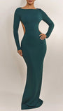 Bianca Backless Maxi Dress - Fashion Pov