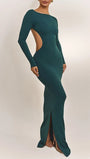 Bianca Backless Maxi Dress - Fashion Pov