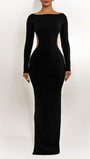 Bianca Backless Maxi Dress - Fashion Pov