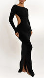 Bianca Backless Maxi Dress - Fashion Pov