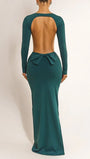 Bianca Backless Maxi Dress - Fashion Pov