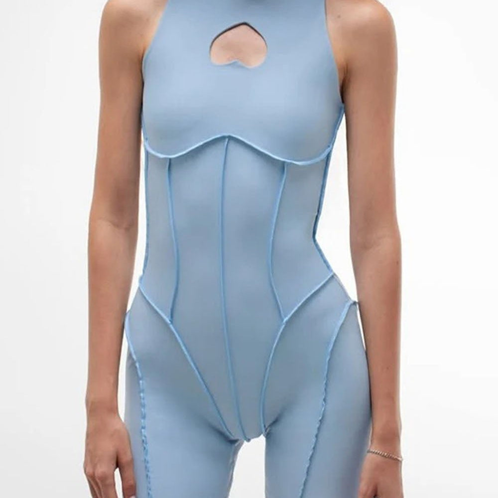 Bianca Contour Keyhole Jumpsuit - Fashion Pov